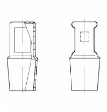 Пробка ПП1-45/40, эскиз 2-980