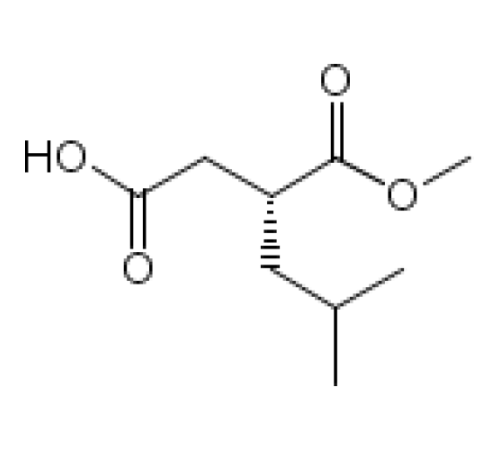 (R)-2-изобутилянтарная кислота-1-метиловый эфир, 95%, (98% ee), Acros Organics, 500мг