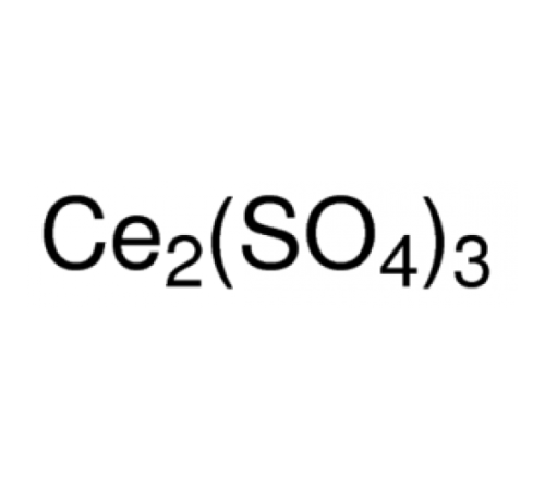 Церия(III) сульфат, 99.9%, (REO=Rare Earth оксидs), Acros Organics, 50г