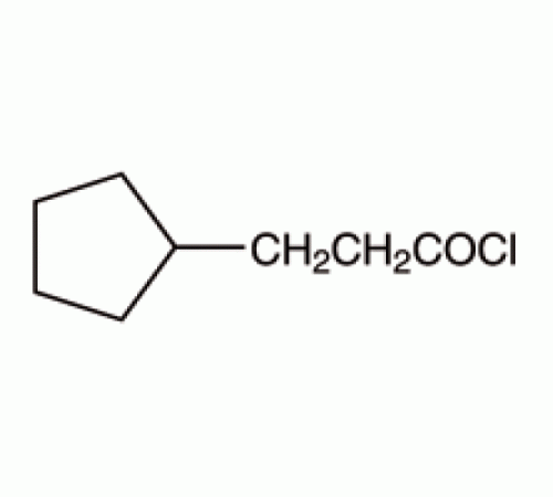 Хлорид 3-циклопентилпропионил, 98%, Alfa Aesar, 25 г