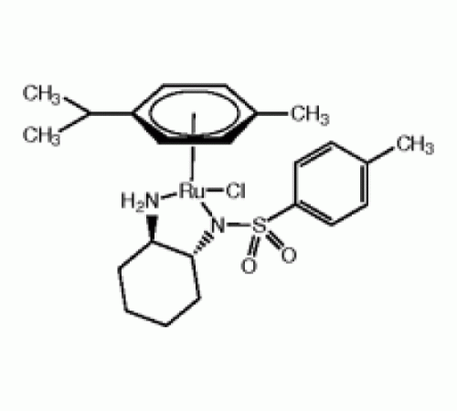 Хлор (п-кумол) -N- (п-толуолсульфонил) - (R, R) -1,2-циклогександиаминерутений (I), 97%, Alfa Aesar, 250 мг