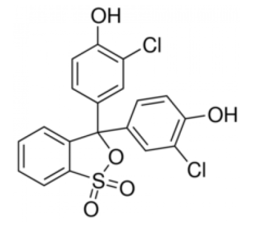 Хлорфеноловый красный , pure, индикатор, Acros Organics, 50г