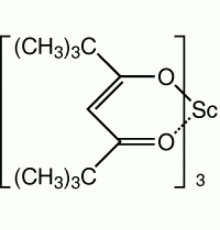 Трис (2,2,6,6-тетраметил-3, 5-гептандионато) скандий (III), 95 +%, 0, Alfa Aesar, 5 г