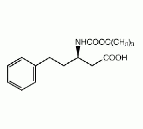 (R) -3 - (Boc-амино) -5-фенилпентановую кислоту, 95%, Alfa Aesar, 1г