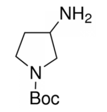 (^ +) - 1-Вос-3-аминопирролидин, 96%, Alfa Aesar, 250 мг