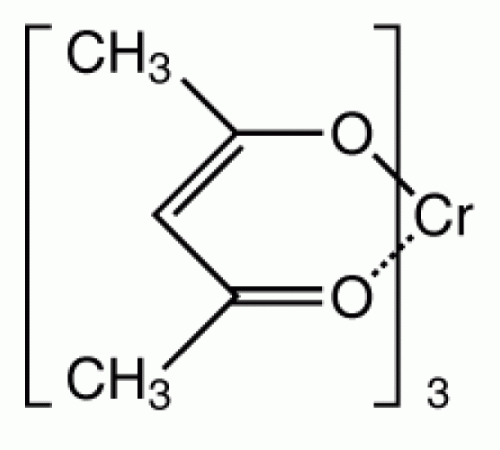 Хрома(III) ацетилацетонат, 97%, Acros Organics, 100г