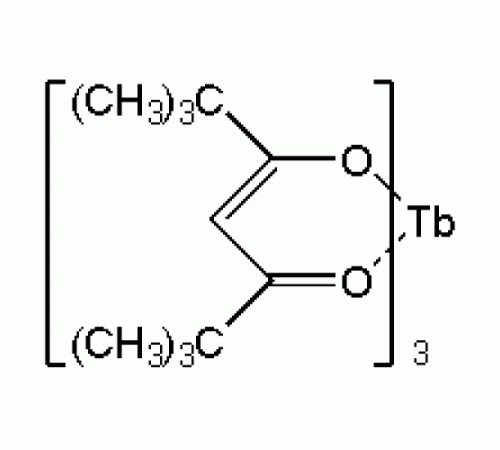 Трис (2,2,6,6-тетраметил-3, 5-гептандионато) тербий (III), 99%, Alfa Aesar, 1г