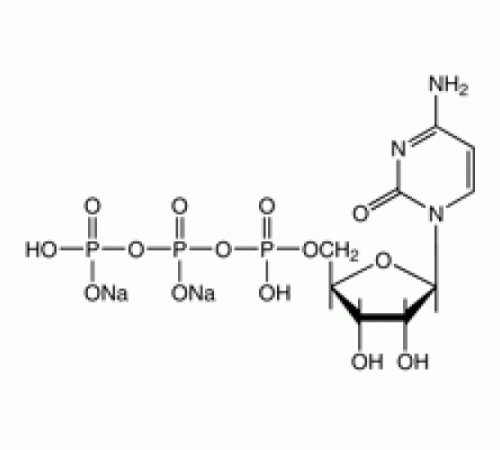 Цитидин-5'-трифосфат динатриевая соль, 98 +%, Alfa Aesar, 500 мг