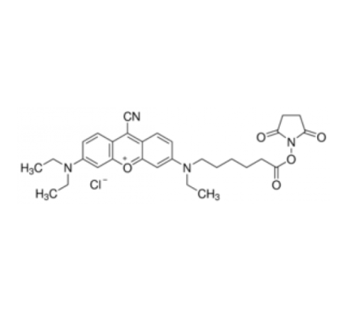 Хлорид сложного эфира N-гидроксисукцинимида 9-циано-N, N, N'-триэтилпиронин-N'-капроновой кислоты 85% (ВЭЖХ) Sigma C6331