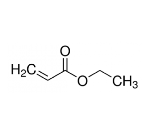 Этилакрилат, 99%, удар. с ок 20ppm 4-метоксифенол, Alfa Aesar, 2500мл