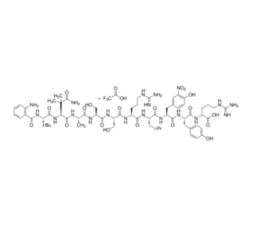 Трифторацетатная соль 2-аминобензоил-Gly (трет-бутилβAsn (метил) 2-Ala-Ser-Ser-Arg-Leu-Tyr (NO2βTyr-Arg> 94% (ВЭЖХ) Sigma A9846