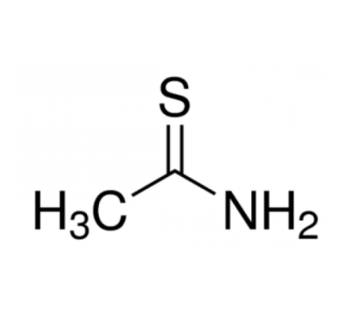 Тиоацетамид, 99+%, ACS реактив., Acros Organics, 25г