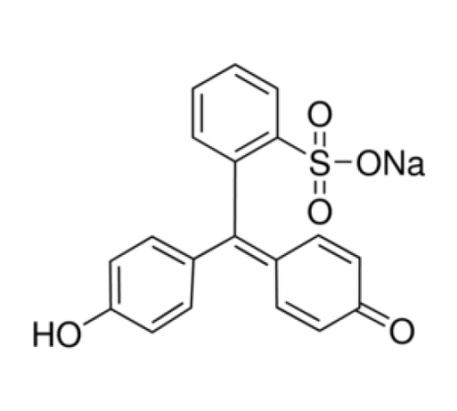 Феноловый красный , натриевая соль, pure, вода - растворитель, индикатор, Acros Organics, 100г