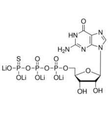 Тетралитиевая соль гуанозина 5 '- [β тио] трифосфата 75% (ВЭЖХ), порошок Sigma G8634