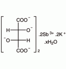 Тартрат сурьмы гидрат калия, 98%, Alfa Aesar, 500 г