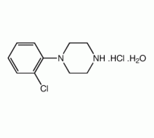 1 - (2-хлорфенил) пиперазин моногидрохлорида моногидрата, 98%, Alfa Aesar, 5 г